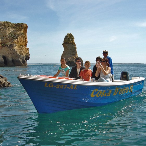 a small boat in a body of water