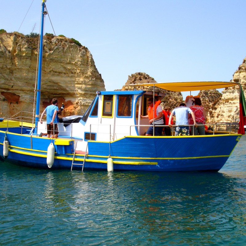 a boat that is floating in the water