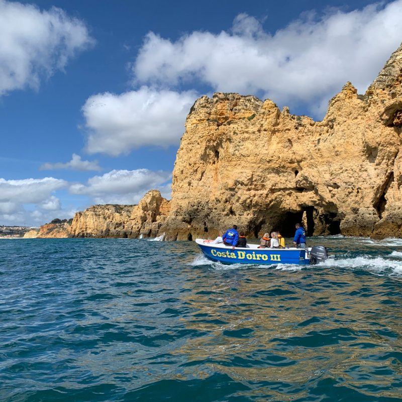 a boat on a body of water